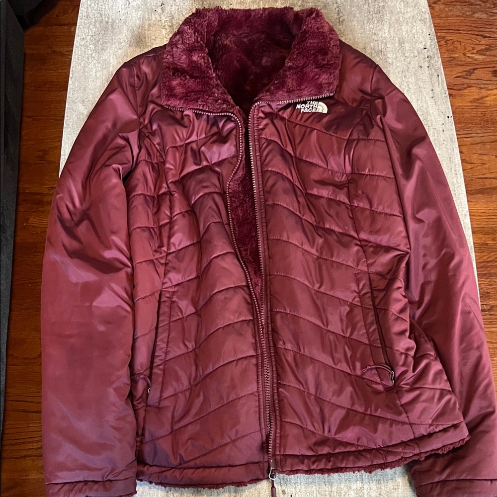 The North Face Women's Burgundy Puffer Jacket